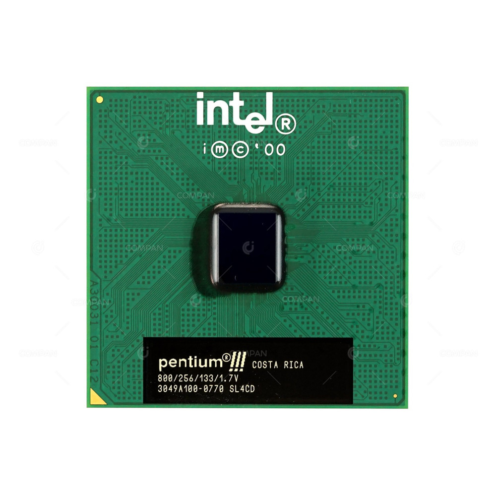 SL4CD INTEL PENTIUM III 800MHZ 1-CORE 256KB L2 CACHE 20.8W PGA370